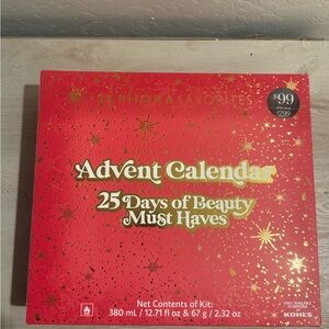 Sephora Advent Calendar 2025 Holiday Gift Set Kit 25 Days Of Beauty Must Haves
